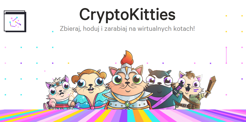 Wirtualne koty Cryptokitties