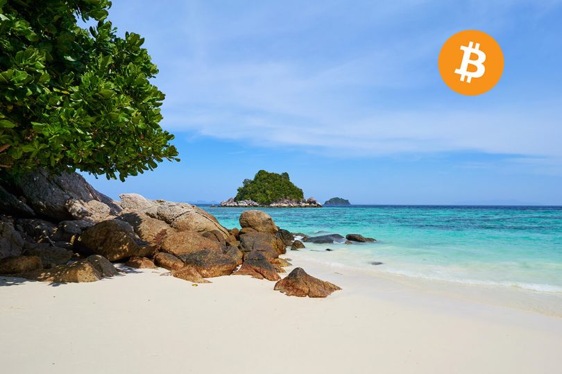 Plaża na emeryturę za bitcoin